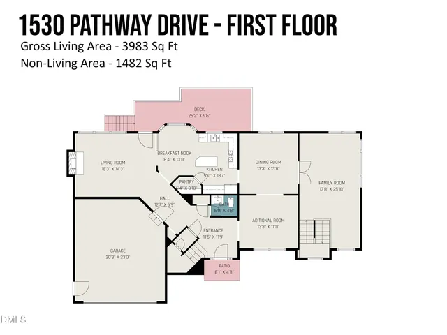 a view of balcony with wooden floor and fence