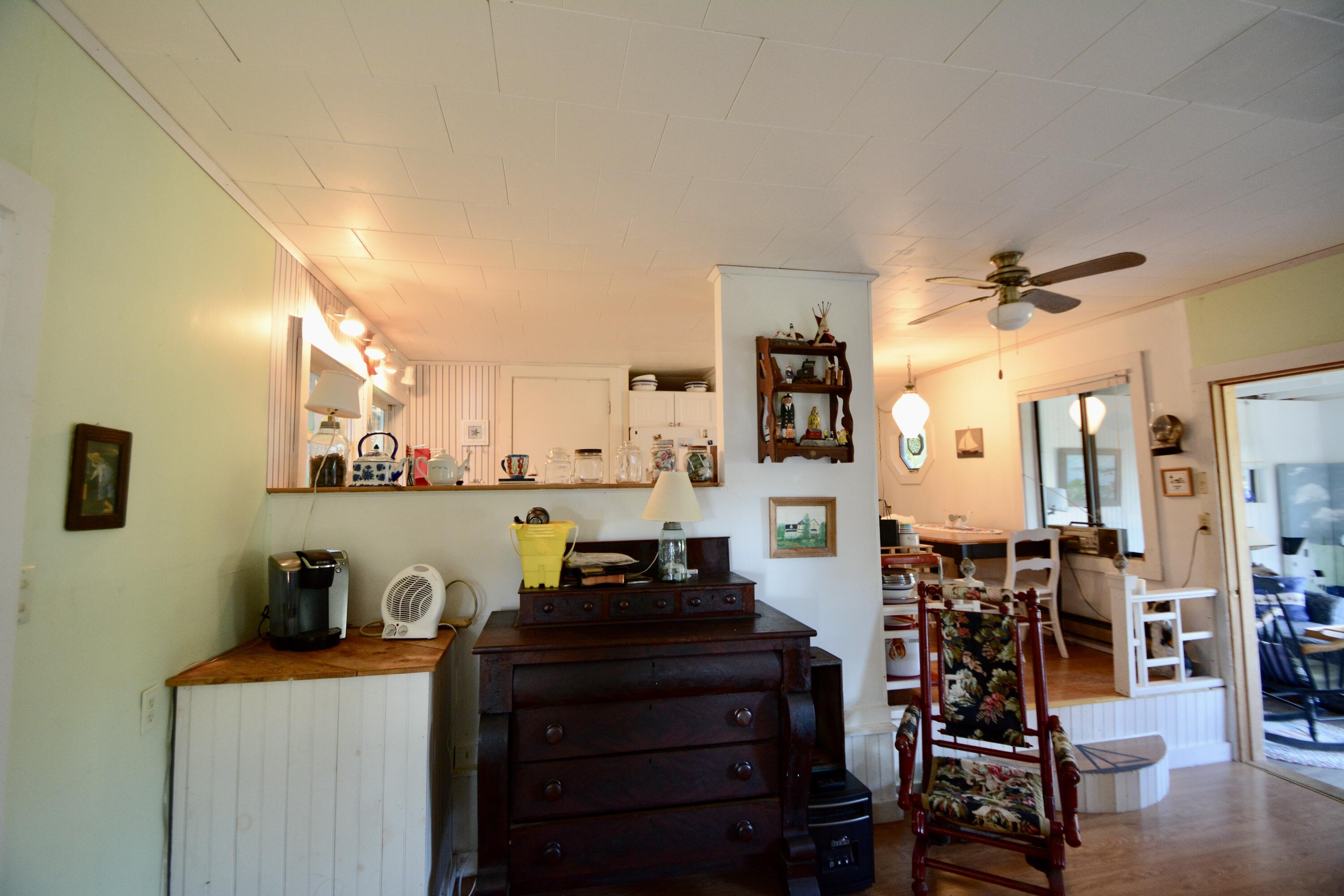 5 4th Street Northport, ME 04849 - Photo 15 of 39 view of kitchen from sleeping area