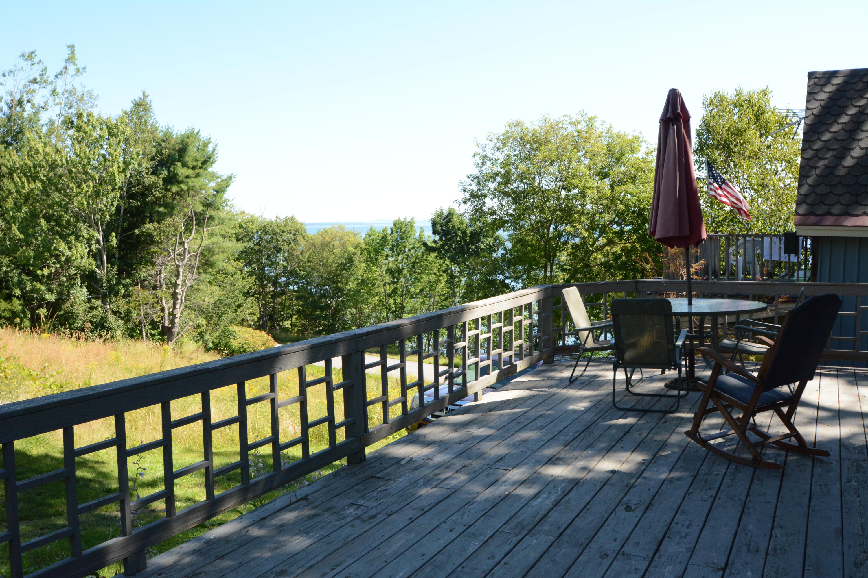 5 4th Street Northport, ME 04849 - Photo 27 of 39 Deck w/ distant views