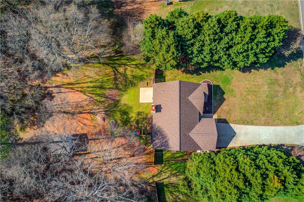 504 Oxford Ridge Winder, GA 30680 - Photo 30 of 30 an aerial view of a house with a yard