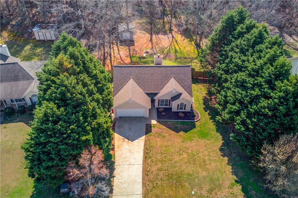 504 Oxford Ridge Winder, GA 30680 - Photo 3 of 30 an aerial view of a house with a yard