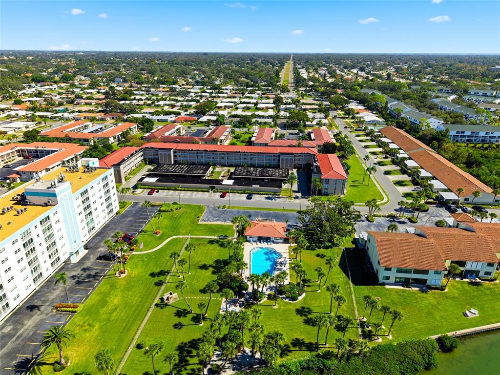 10350 Imperial Point Drive West, Unit 4 Largo, FL 33774 - Photo 50 of 68 an aerial view of a city
