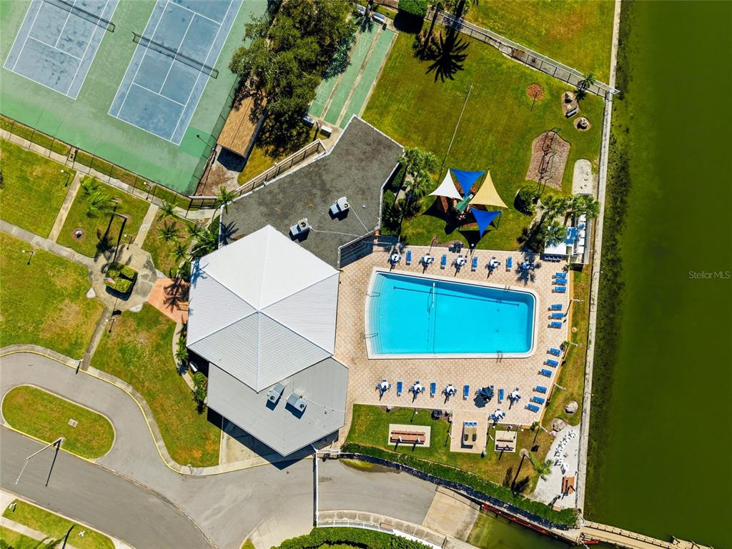 10350 Imperial Point Drive West, Unit 4 Largo, FL 33774 - Photo 52 of 68 an aerial view of a house