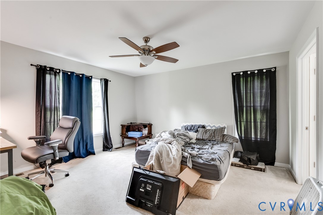 24580 St James Road Jetersville, VA 23083 - Photo 13 of 25 Bedroom featuring light gray wall paint, white tri