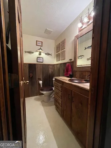 a view of hallway with stairs