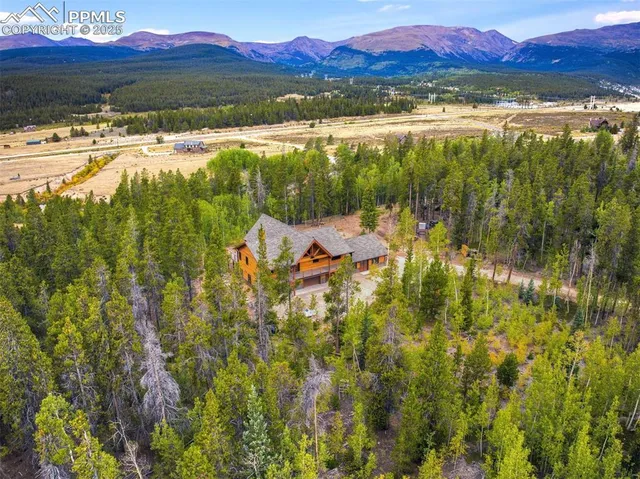 a view of lake and mountain