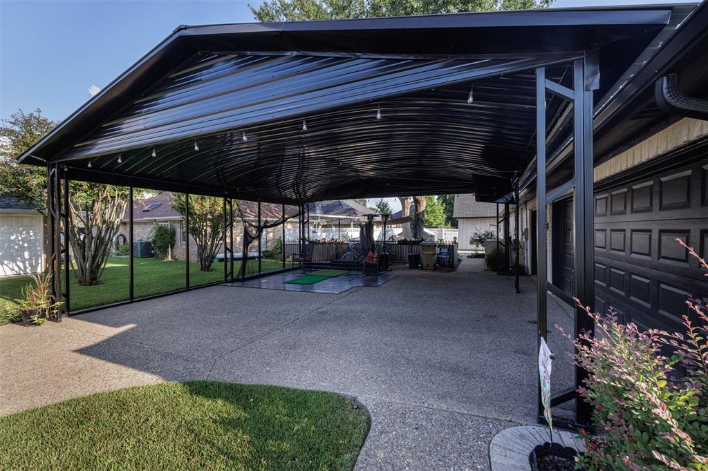 106 Graham Lane Bullard, TX 75757 - Photo 30 of 39 a view of a backyard with pathway