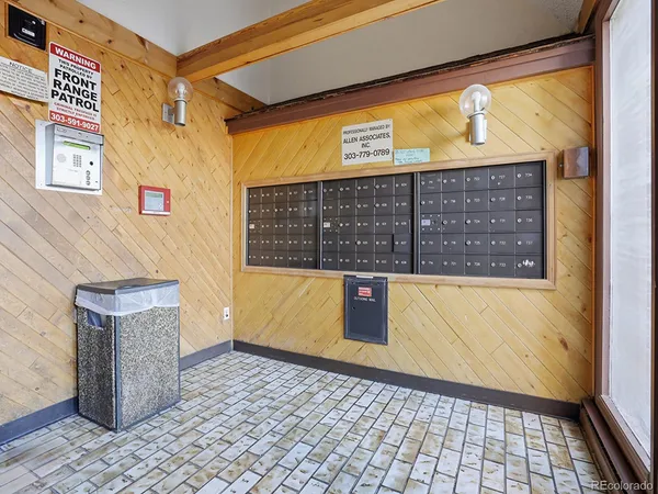 a view of front door