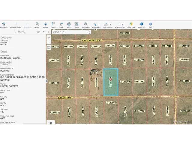 $5,500 | 21 Lipan Trail, San Luis, CO 81152