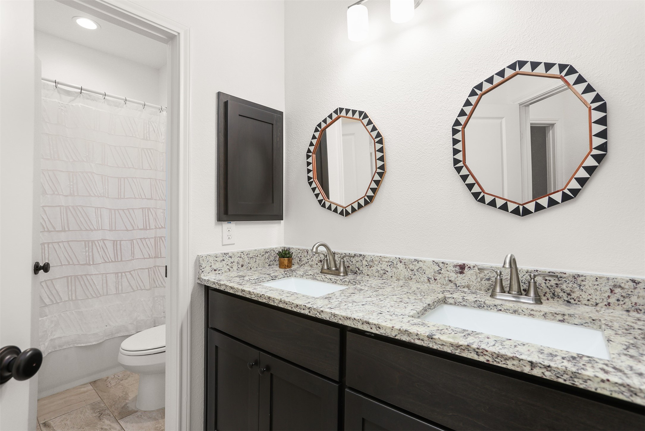 3403 Daisy Santa Fe, TX 77510 - Photo 18 of 25 Hall bathroom with double vanities