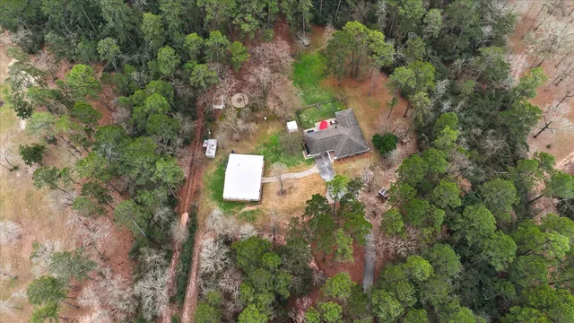 a view of swimming pool from a yard