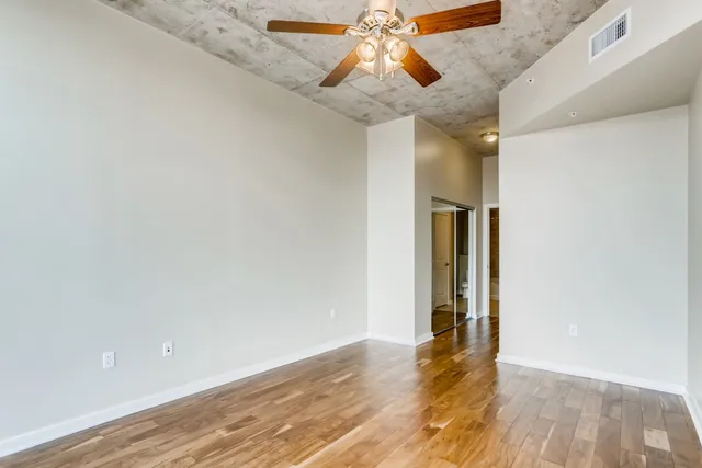 wooden floor in an empty room