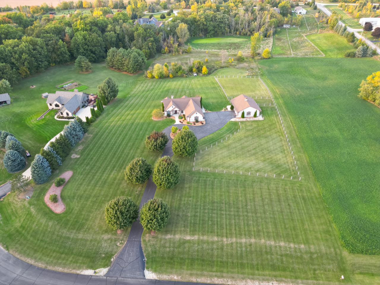 4942 Bridle Path Road Polk, WI 53076 - Photo 11 of 62 Aerial