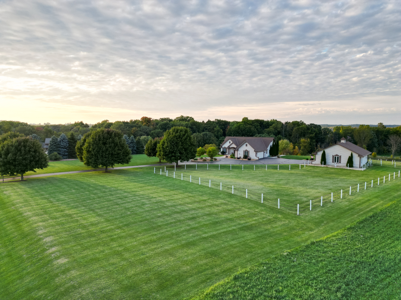 4942 Bridle Path Road Polk, WI 53076 - Photo 14 of 62 Aerial