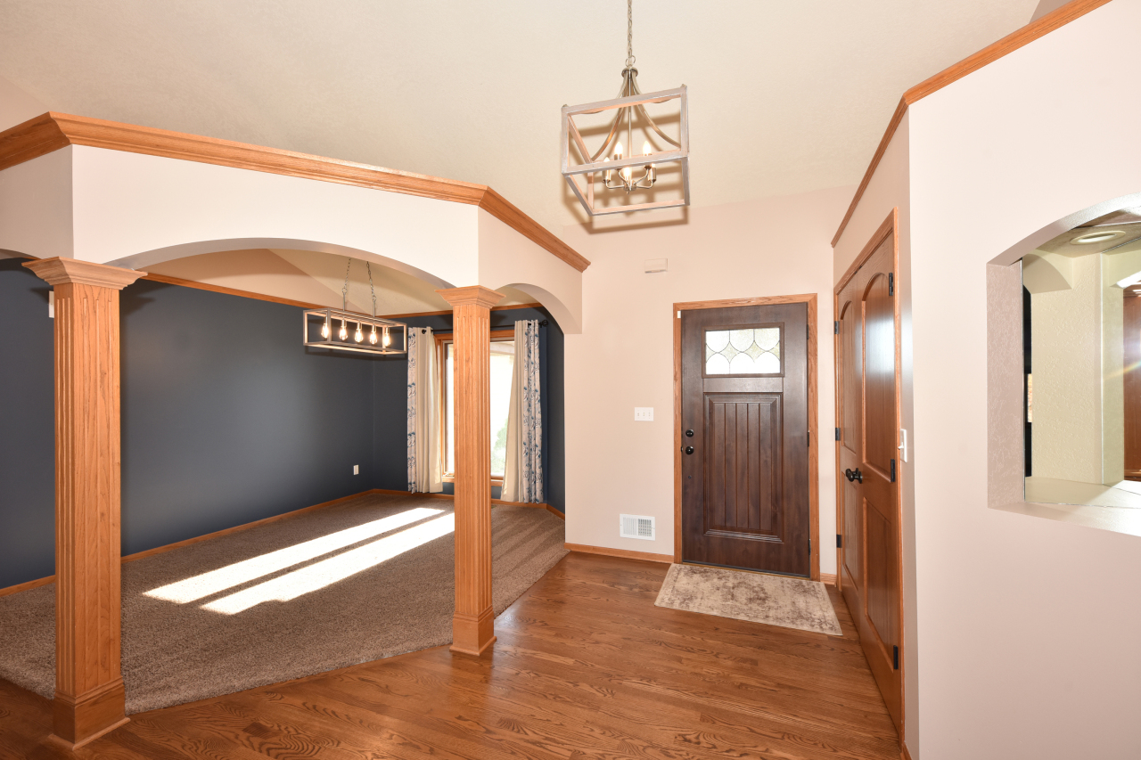 4942 Bridle Path Road Polk, WI 53076 - Photo 21 of 62 Foyer & Dining