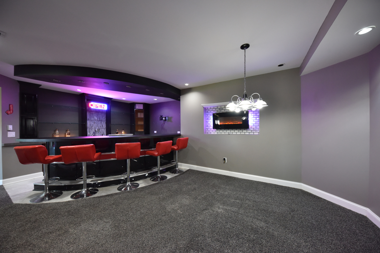 4942 Bridle Path Road Polk, WI 53076 - Photo 43 of 62 Lower Level Bar Area