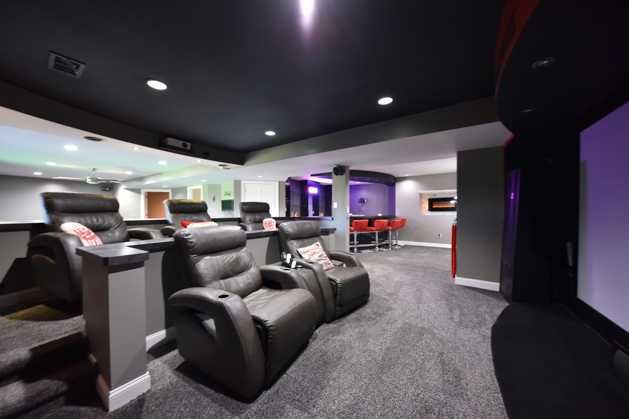 4942 Bridle Path Road Polk, WI 53076 - Photo 48 of 62 Theatre Seating Area