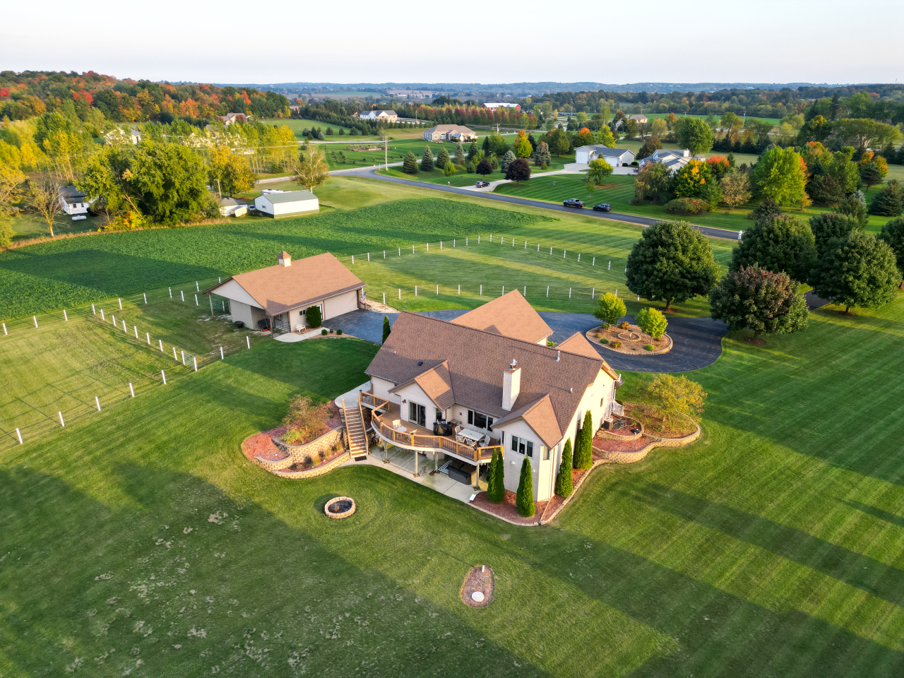 4942 Bridle Path Road Polk, WI 53076 - Photo 9 of 62 Aerial