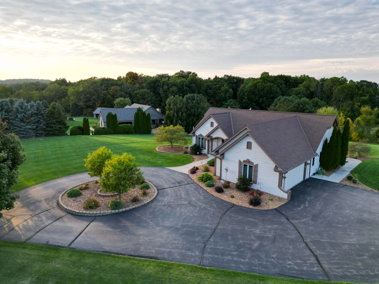 4942 Bridle Path Road Polk, WI 53076 - Photo 10 of 62 Front & Side of Home