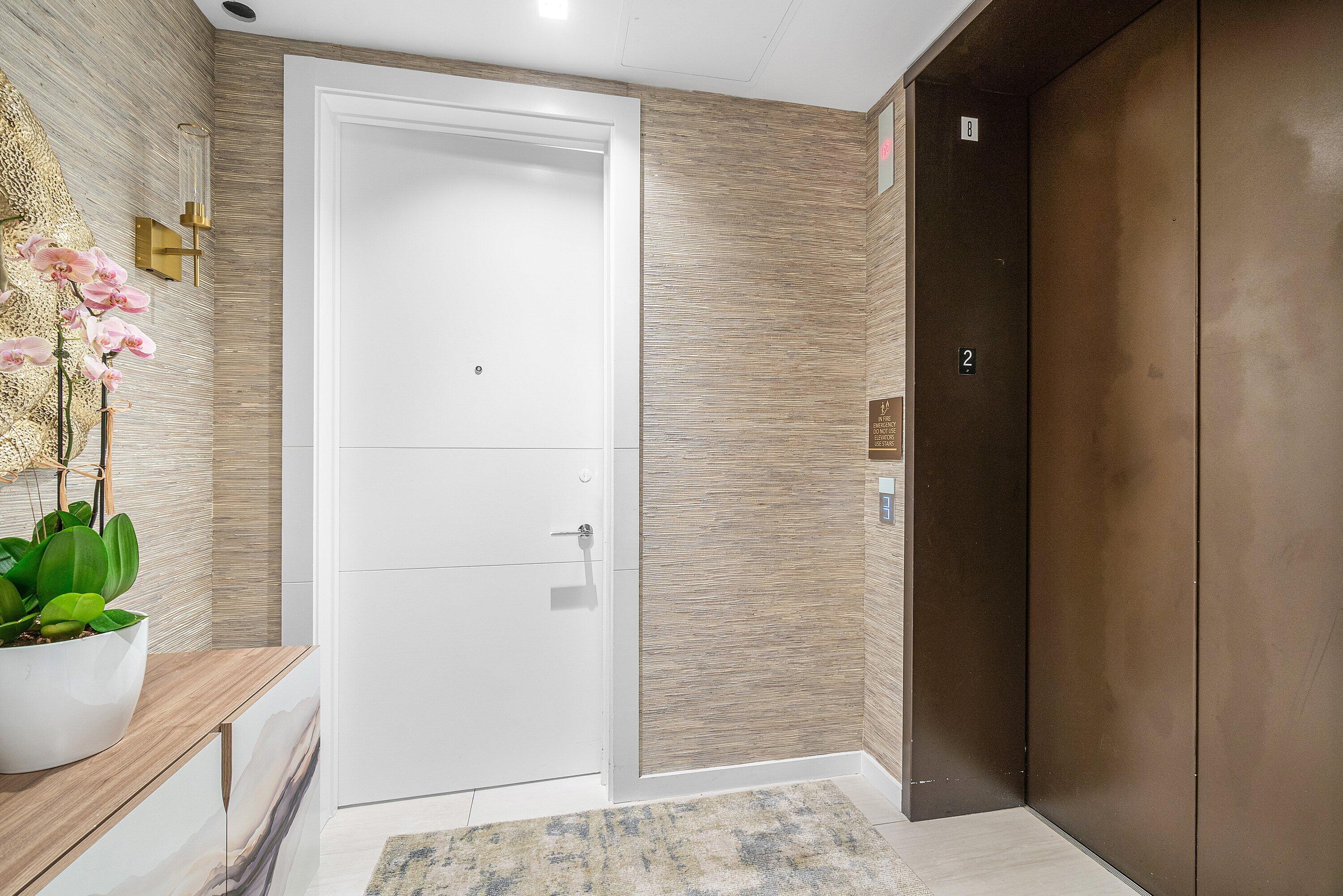 200 Southeast Mizner Boulevard, Unit 209 Boca Raton, FL 33432 - Photo 26 of 59 Private Elevator Foyer