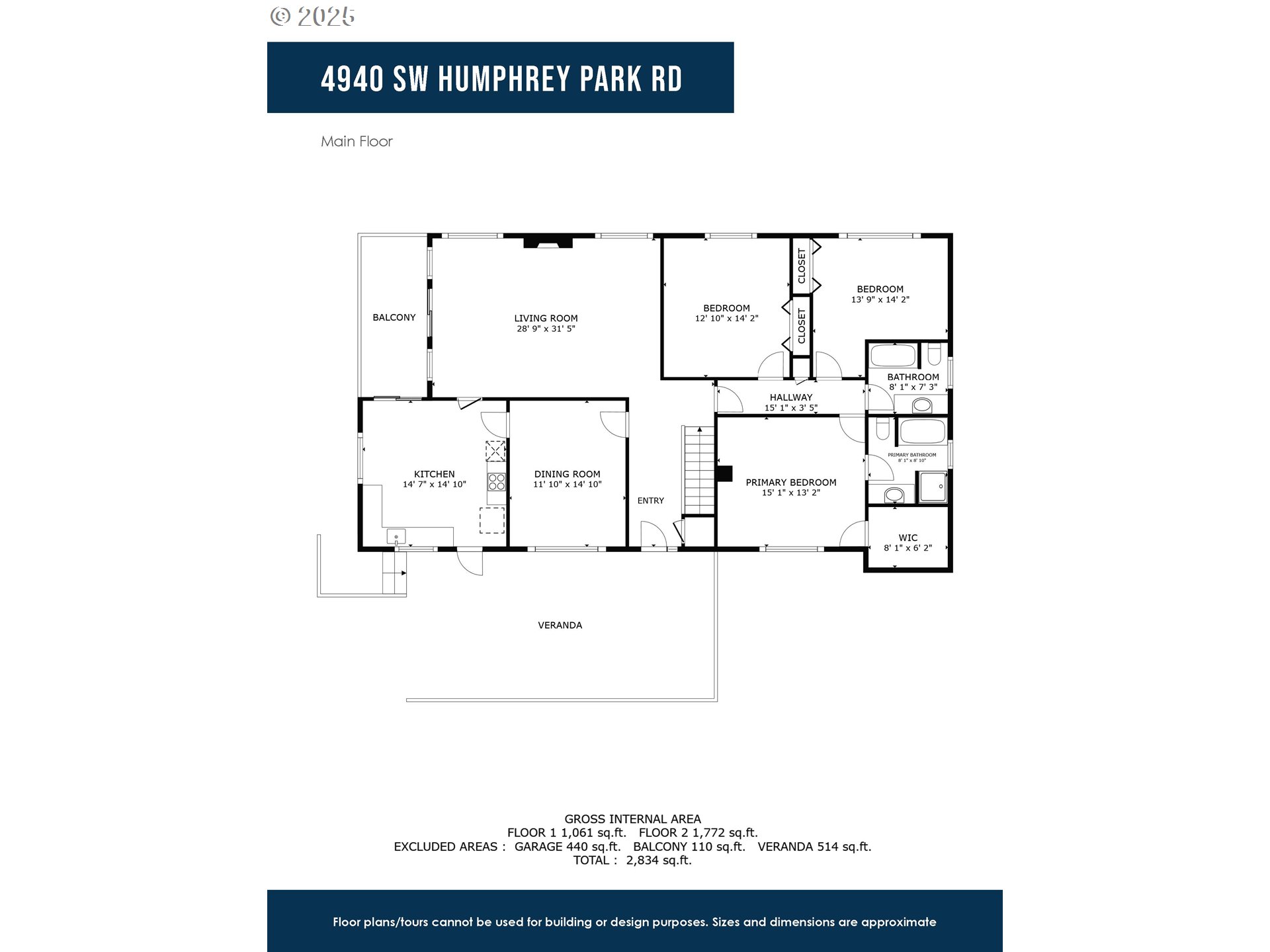 4940 Southwest Humphrey Park Road Portland, OR 97221 - Photo 2 of 40