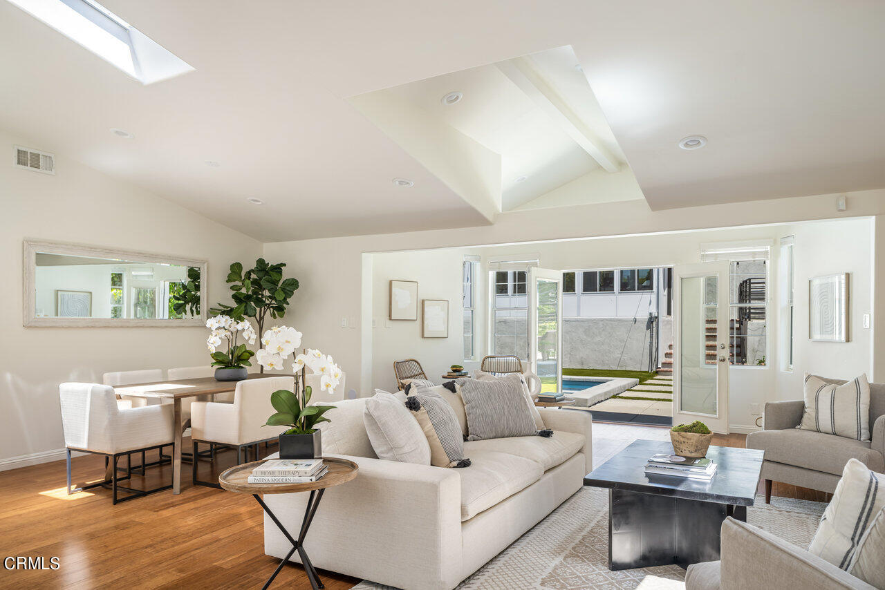 1260 Riviera Drive Pasadena, CA 91107 - Photo 18 of 28 a living room with furniture and wooden floor