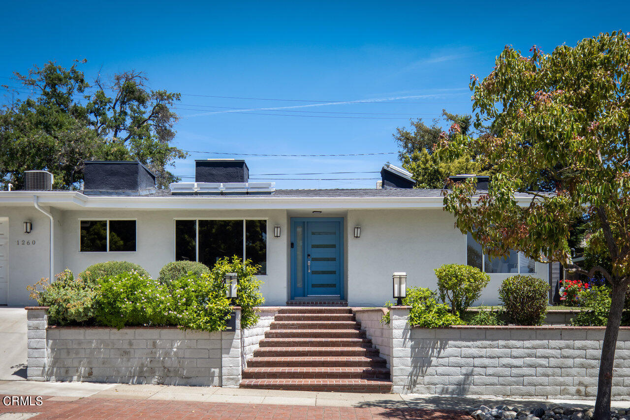 1260 Riviera Drive Pasadena, CA 91107 - Photo 28 of 28 a front view of a house with garden