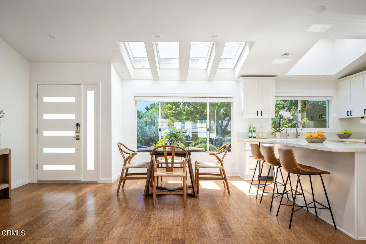 1260 Riviera Drive Pasadena, CA 91107 - Photo 3 of 28 a living room with furniture and a wooden floor