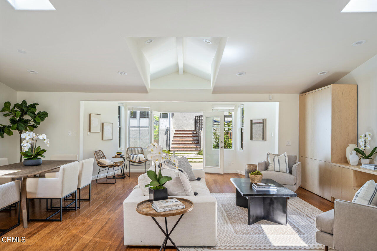 1260 Riviera Drive Pasadena, CA 91107 - Photo 6 of 28 a living room with furniture potted plant and a large window