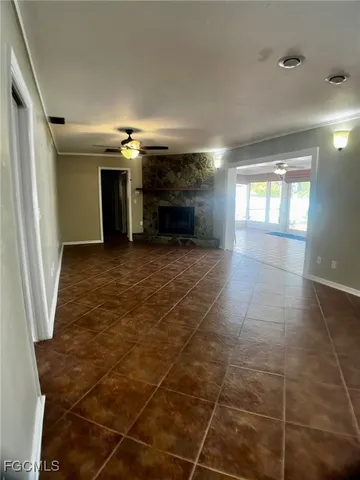 a very nice looking room with a large window