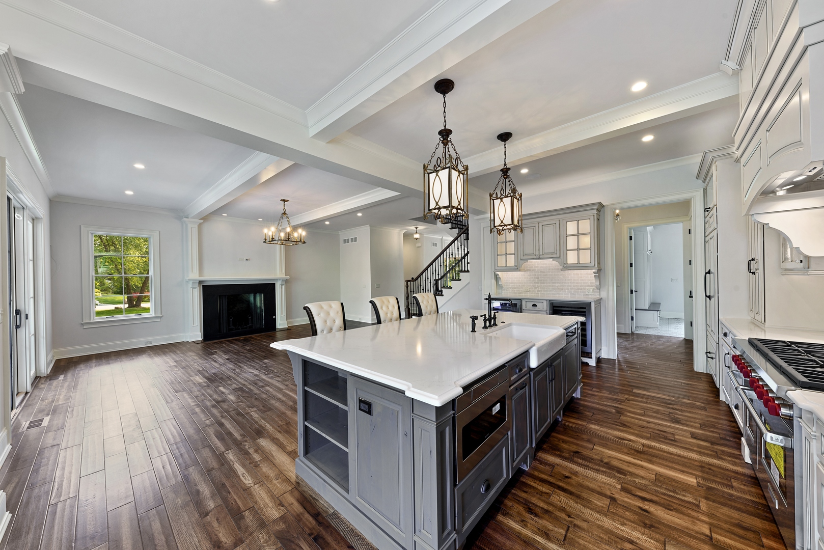 820 Country Club Road Crystal Lake, IL 60014 - Photo 10 of 48 a large kitchen with stainless steel appliances granite countertop a lot of counter space