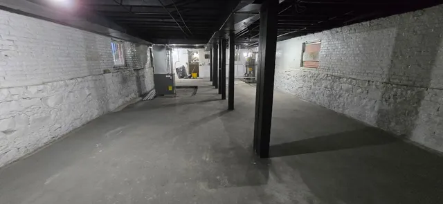 a view of water heater room