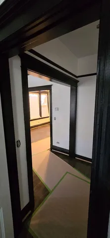 a view of front door