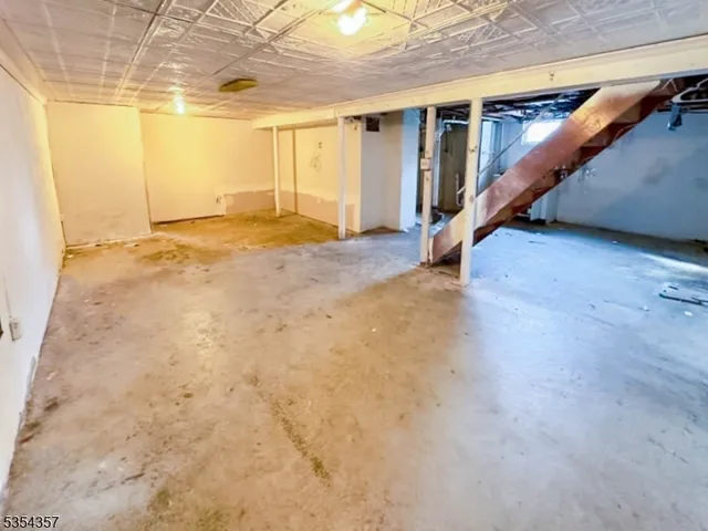 a view of under construction room and staircase