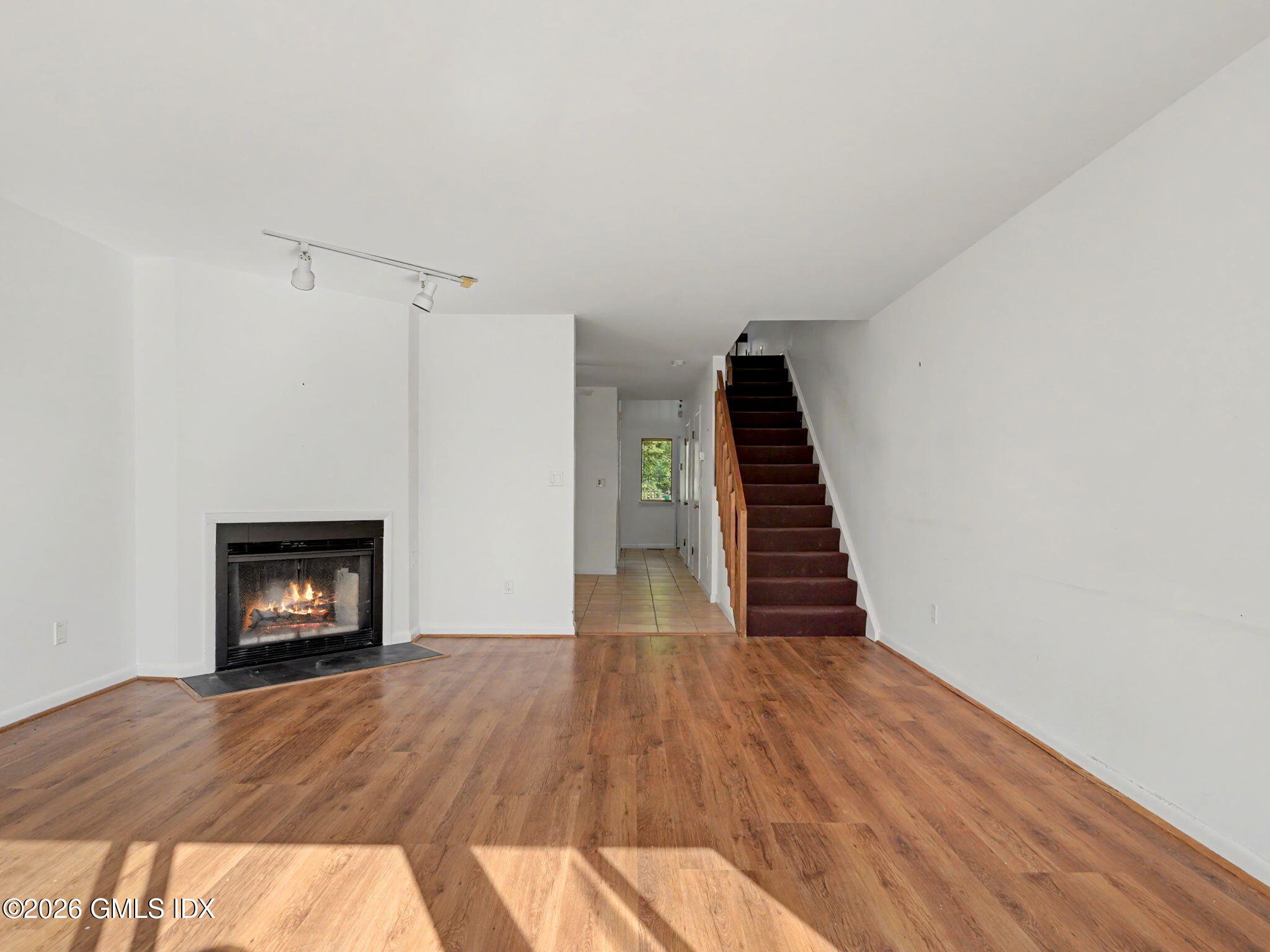 Living Room with Fireplace
