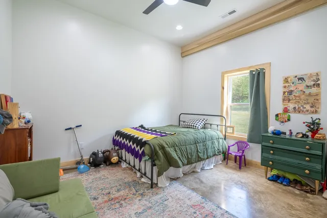 a view of an ocean and swimming pool