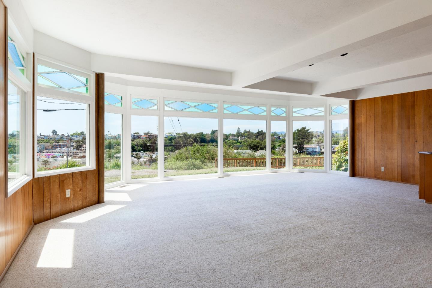 106 Cliff Avenue Capitola, CA 95010 - Photo 9 of 30 a view of an empty room with a large window