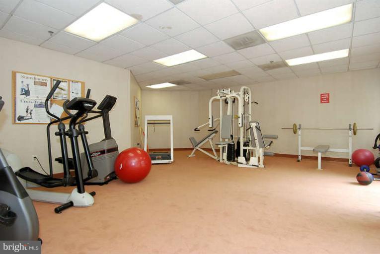 24 Courthouse Square, Unit 907 Rockville, MD 20850 - Photo 23 of 30 a view of a room with gym equipment