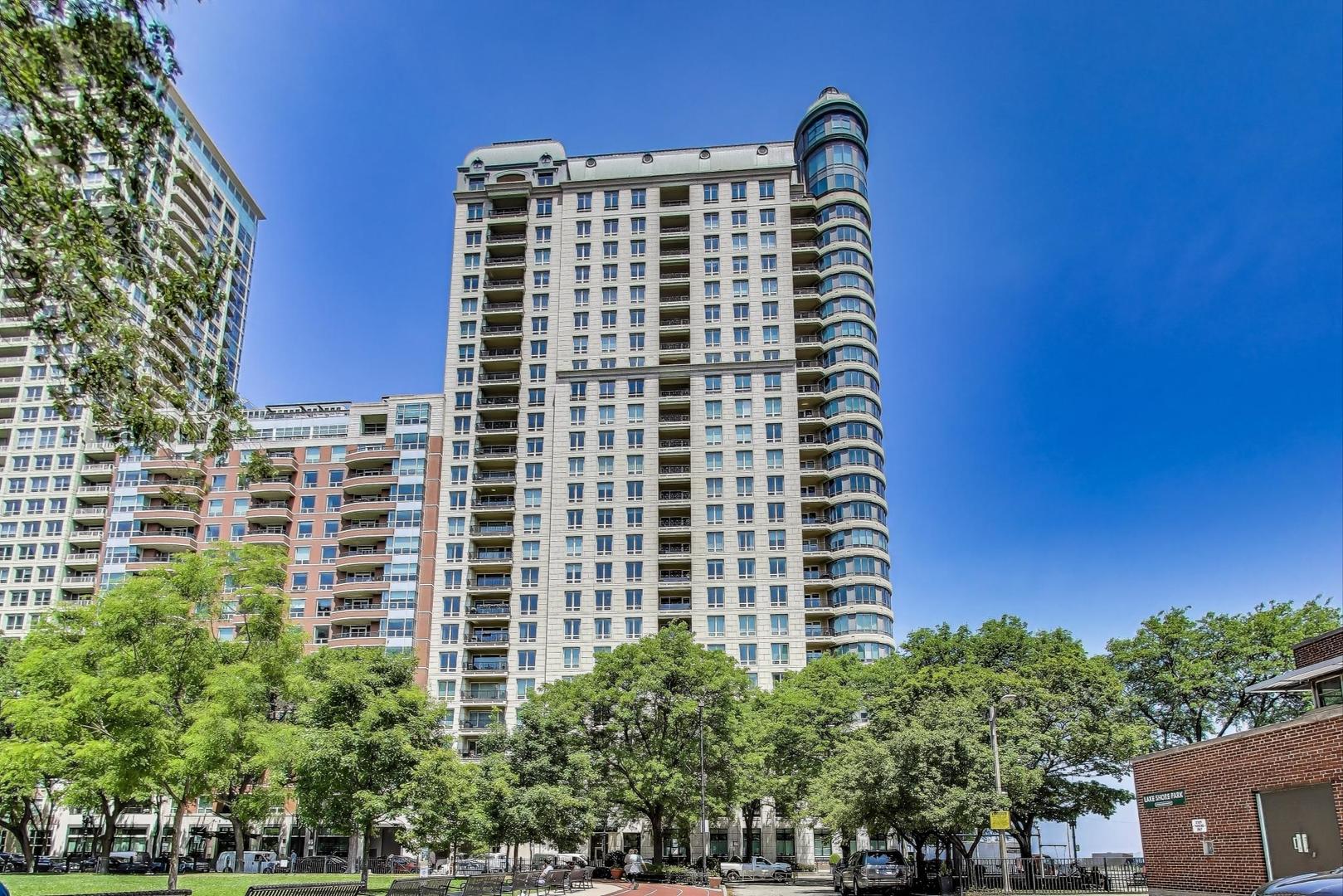 a front view of a building