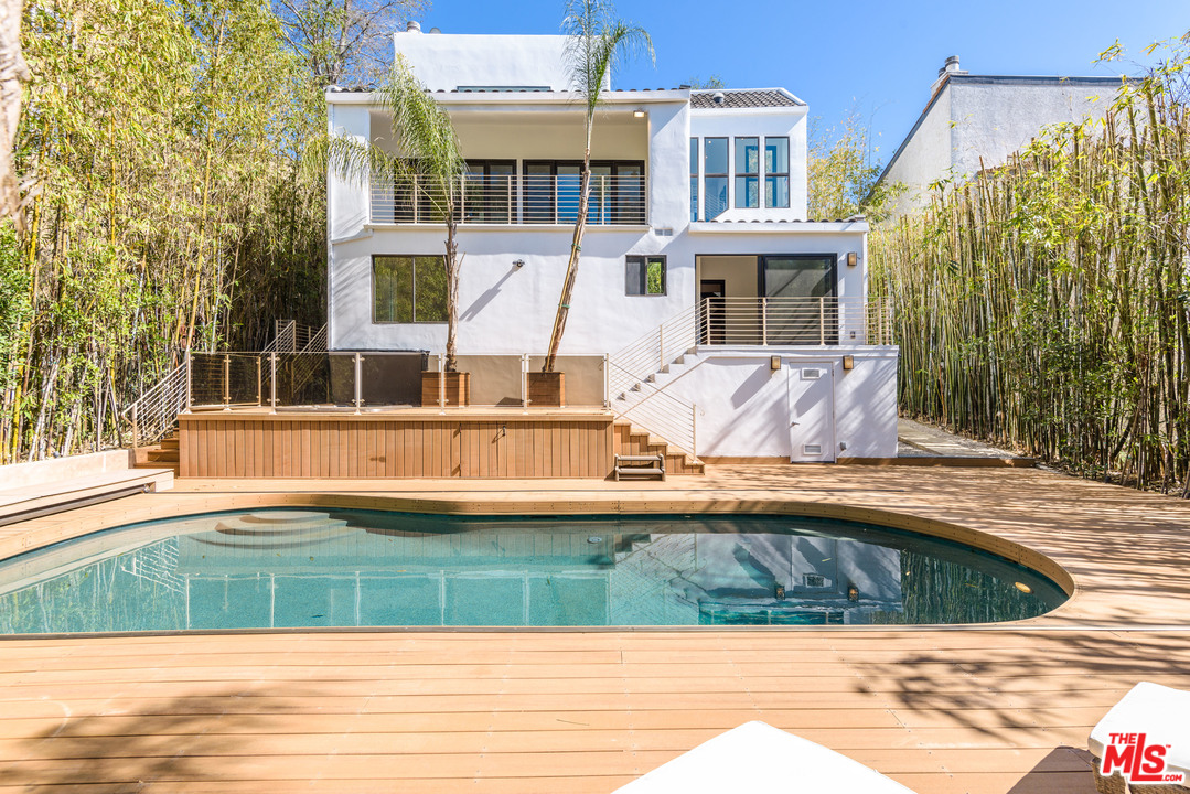 2663 Desmond Estates Road Los Angeles, CA 90046 - Photo 1 of 27 a view of front door of house with swimming pool