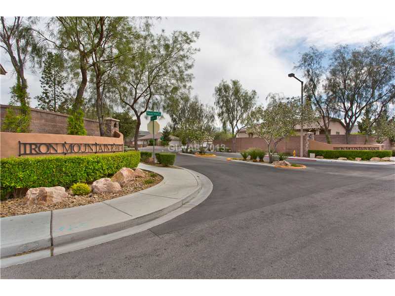 7901 Midnight Ride Street Las Vegas, NV 89131 - Photo 2 of 24 Other. Iron Mountain Ranch entry