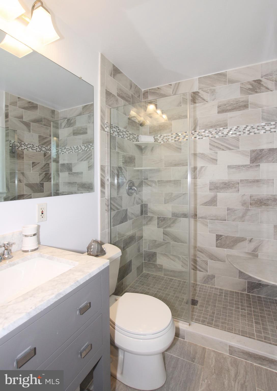 5300 Ravensworth Road Springfield, VA 22151 - Photo 13 of 28 a bathroom with a sink toilet and shower