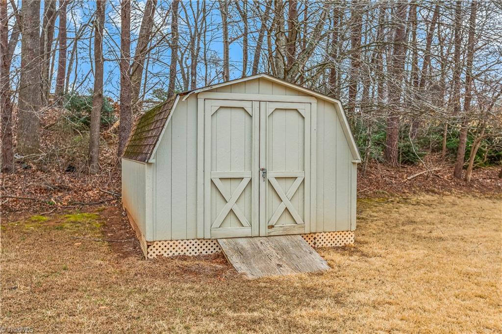 1110 Foxtrot Court King, NC 27021 - Photo 26 of 28 Storage shed