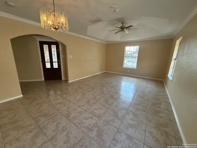 a view of livingroom and window