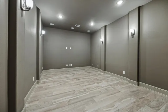 a view of empty room