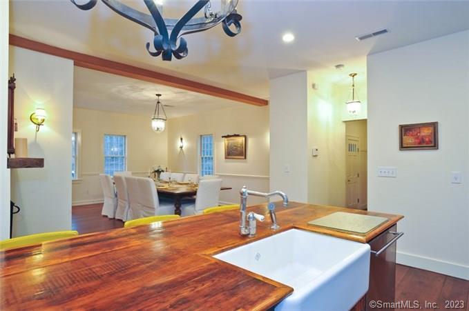 33 Sentry Hill Road Roxbury, CT 06783 - Photo 15 of 27 a workspace with furniture and wooden floor