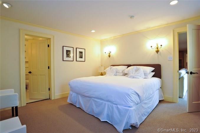 33 Sentry Hill Road Roxbury, CT 06783 - Photo 16 of 27 a bedroom with a bed and a night stand