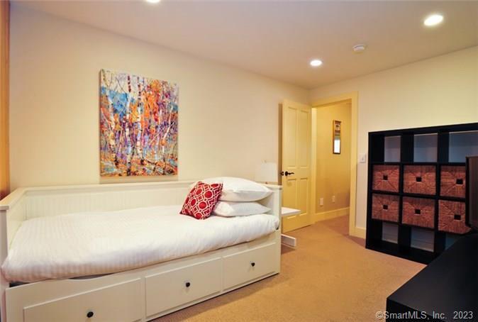 33 Sentry Hill Road Roxbury, CT 06783 - Photo 20 of 27 a bedroom with a bed and a painting on the wall