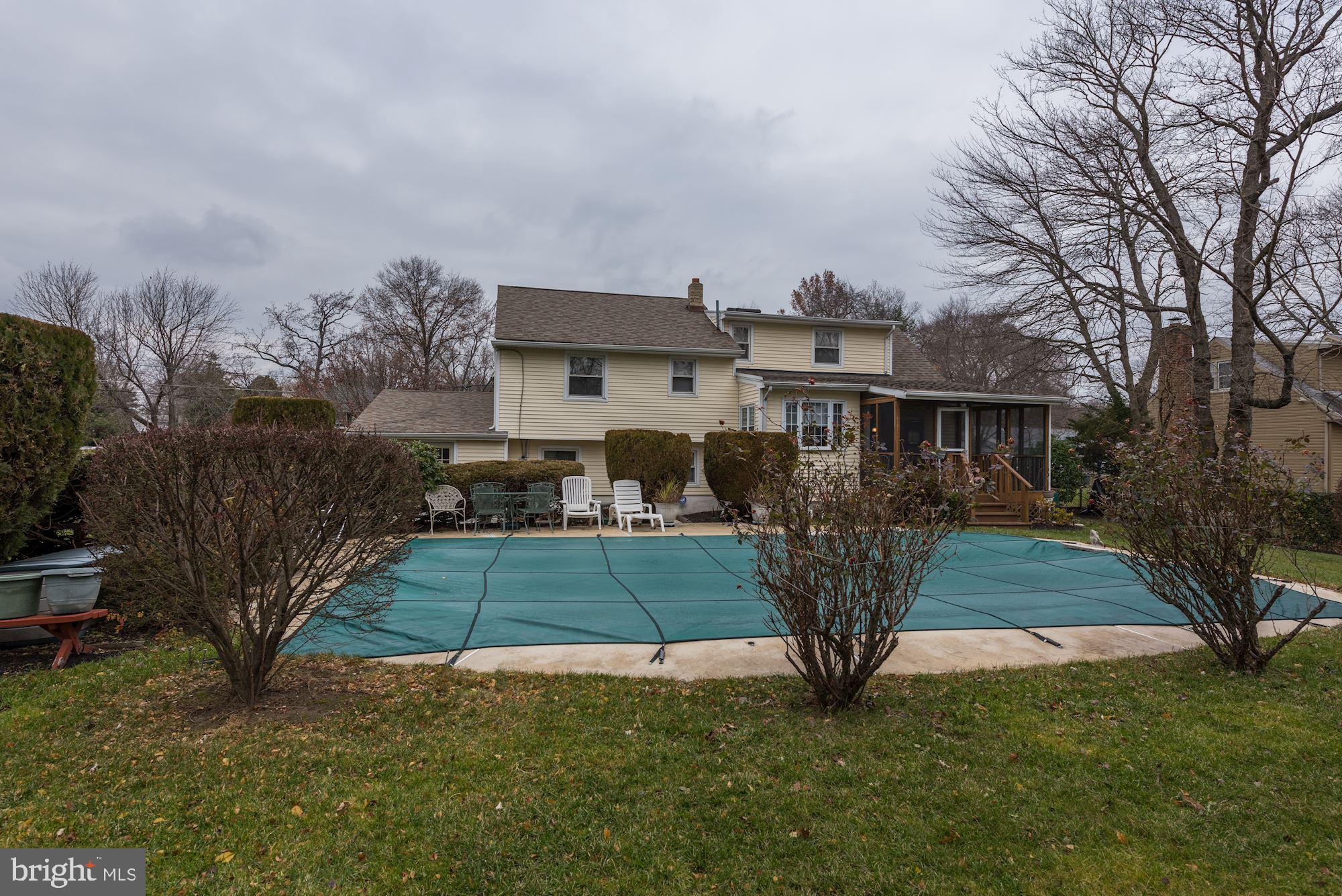 324 Farmdale Road Moorestown, NJ 08057 - Photo 32 of 35 Gunite Pool w/cover
