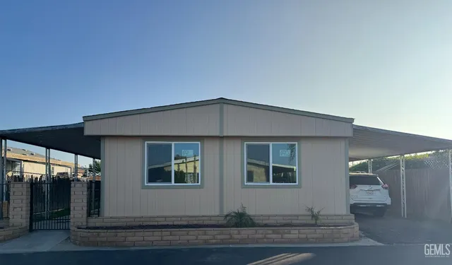 a front view of house